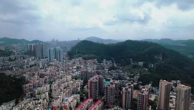 贵阳老城区风景航拍视频的预览图